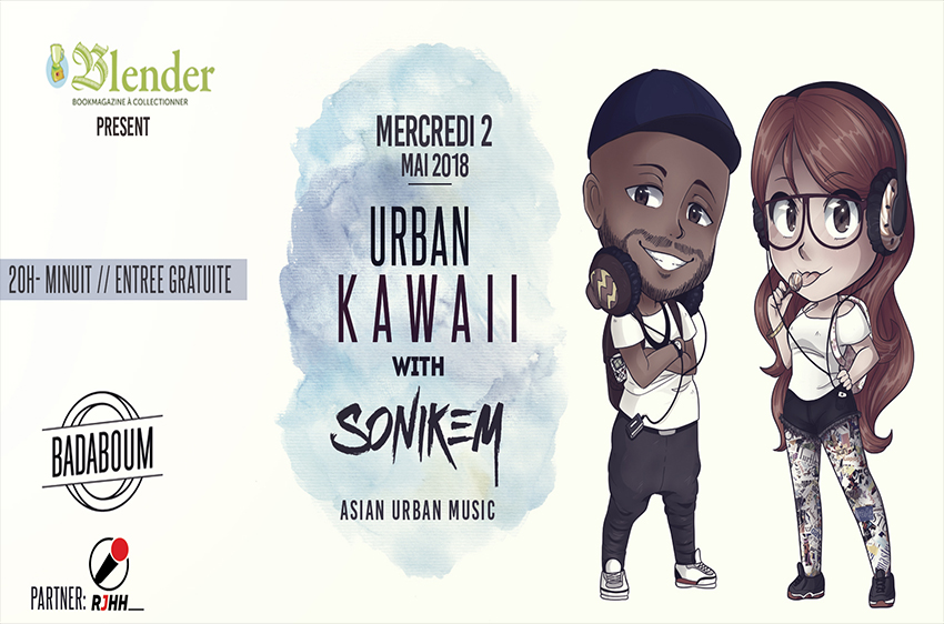 DJ Sonikem s’allie à Real Japanese Hip Hop avec URBAN KAWAII