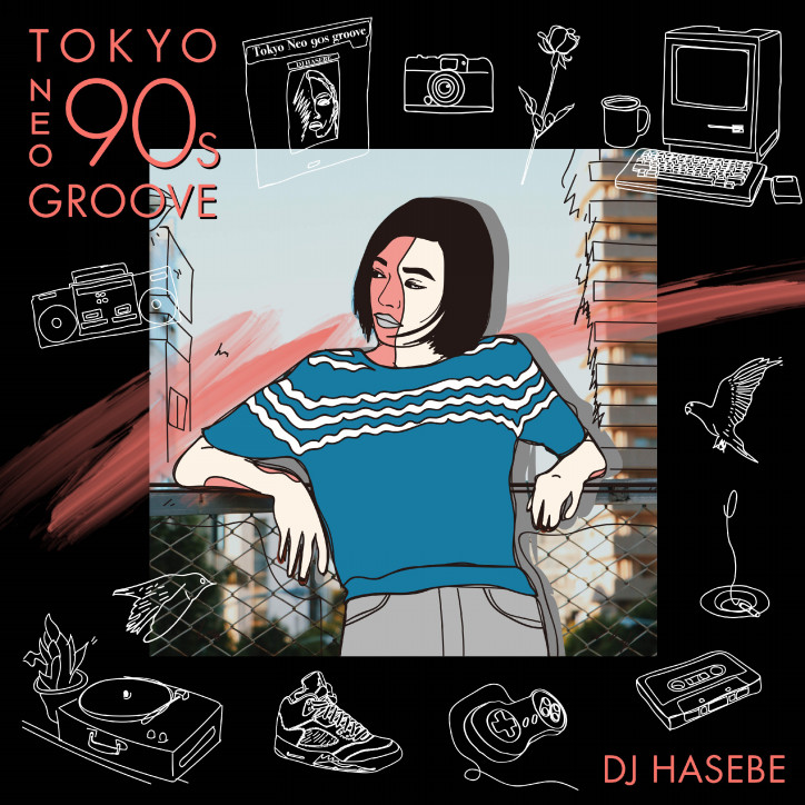 Couverture du mix-cd de Tokyo Neo Groove de Dj Hasebe