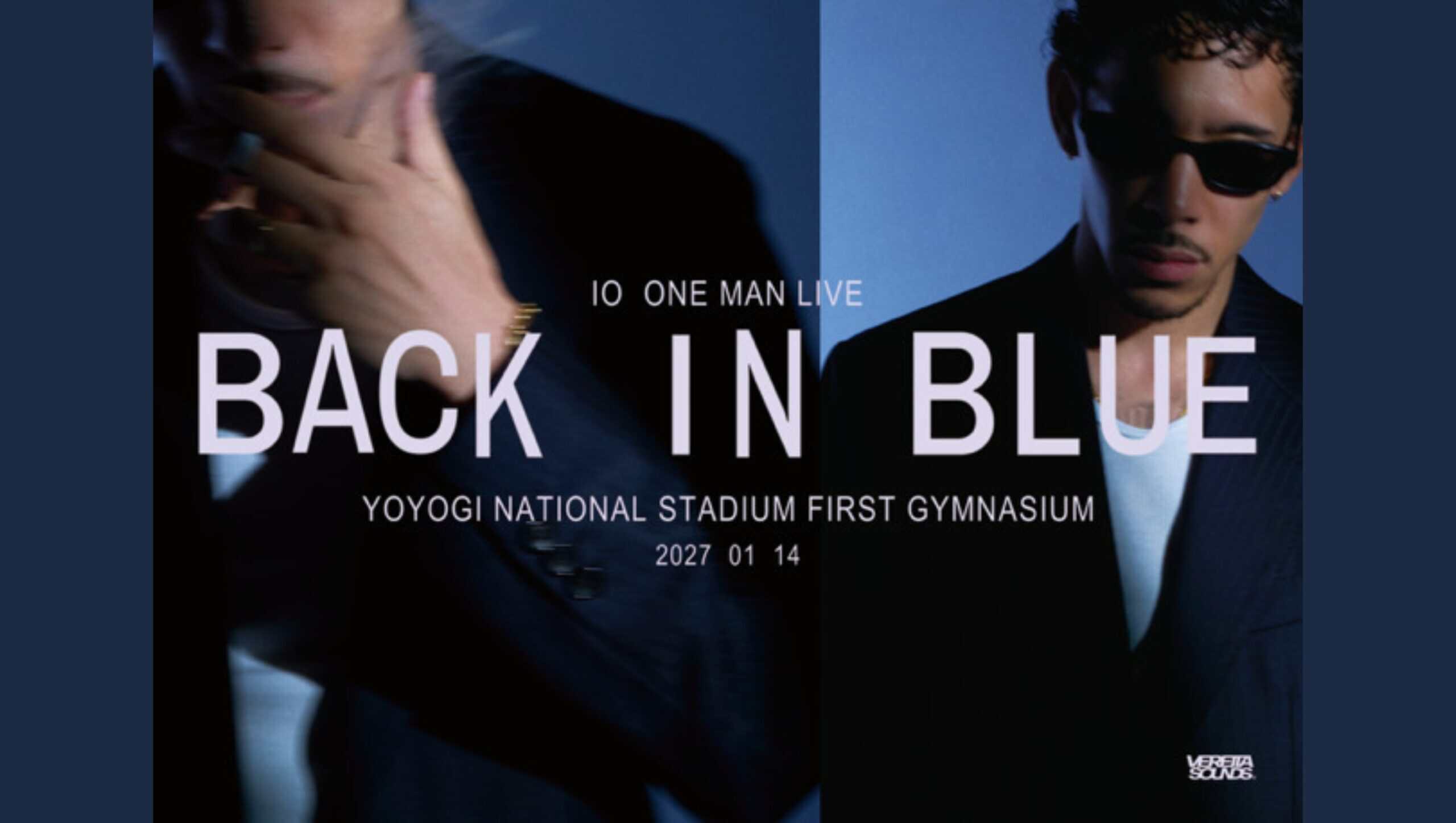 IO ONE MAN LIVE, BACK IN BLUE