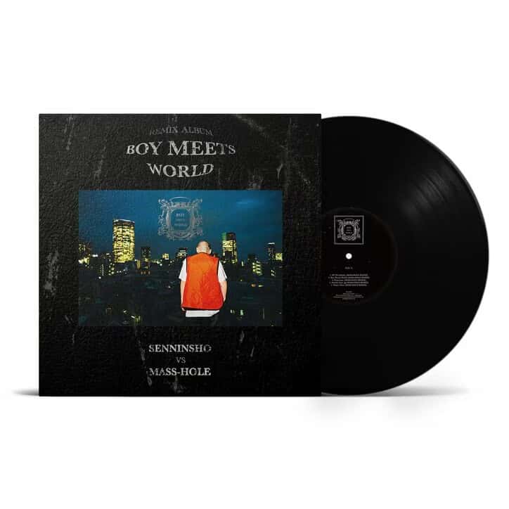 仙人掌 (Senninsho) : BOY MEETS WORLD (MASS-HOLE REMIXES) (LP)