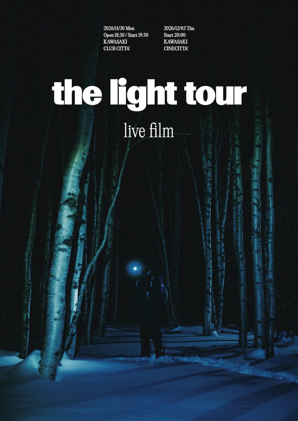 JJJ : the light tour live film